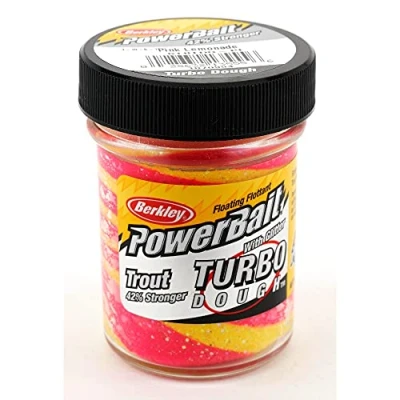 Image de Berkley Powerbait Turbo Dough Pink Lemonade