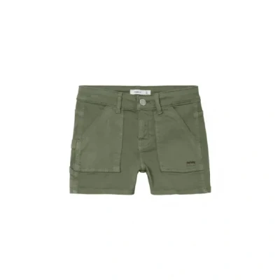 Afbeelding van Name it Nkfrose Shorts voor kinderen, Maat: 122, Deep lichen green