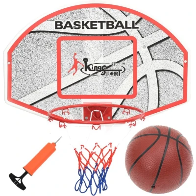 Afbeelding van 5 Delige Basketbalset Wandmontage 66X44,5 Cm