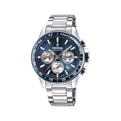 Image de Festina Timeless Chrono Hommes Montre Argent F20560 2