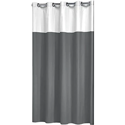Image de Sealskin Douchegordijn Textiel Double 200 x 180cm Grijs