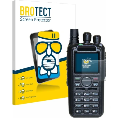 Afbeelding van BROTECT Screenprotector voor AnyTone AT D878UV II Plus Folie Beschermfolie Beschermglas matte