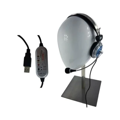 Afbeelding van Ecolle Bedrade stereo USB headset voor callcenters