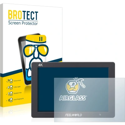 Afbeelding van BROTECT Screenprotector voor Feelworld T7 7&quot; Folie Beschermfolie Beschermglas transparant