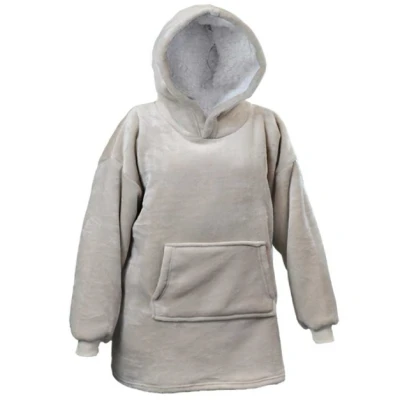 Afbeelding van Oversized fleece hoodie chateaugrs Unique Living