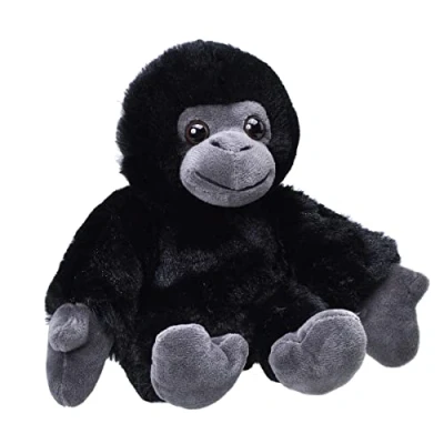 Afbeelding van Pluche baby gorilla aap knuffel 18 cm