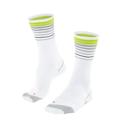 Afbeelding van FALKE BC Impulse Reflect unisex biking sokken wit (white) Maat: 37 38