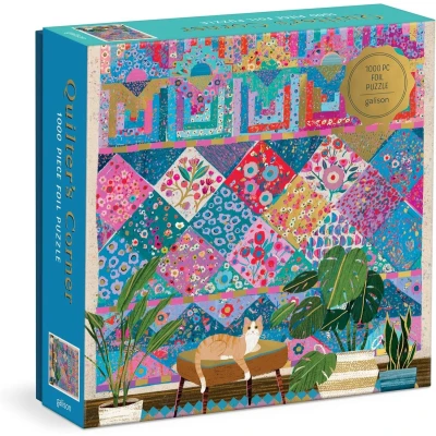 Afbeelding van Victoria Ball Quilter&#039;s Corner 1000 Piece Foil Puzzle
