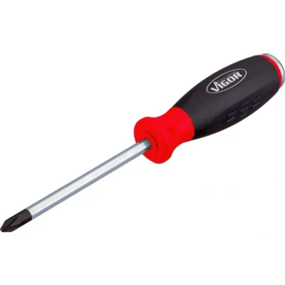 Afbeelding van VIGOR V3602 Schroevendraaier PH2 100, 207, 100 Kruisgleuf (PH) Dubbele ringsleutelset
