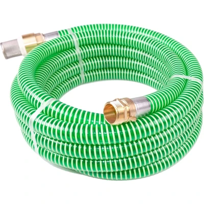 Afbeelding van T.I.P. Technische Industrie Produkte 30916 Aanzuigtoebehoren 7 m, messing 1 1/2 Lichtgroen (transparant)