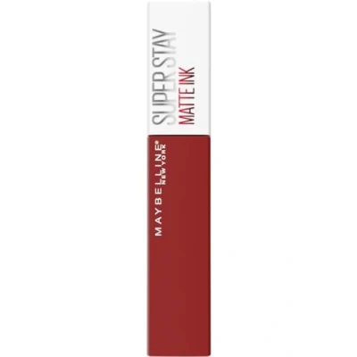 Image de Maybelline New York SuperStay Matte Ink 335 Hustler Rouge à lèvres liquide Couleur mate intense et longue tenue 5 ml