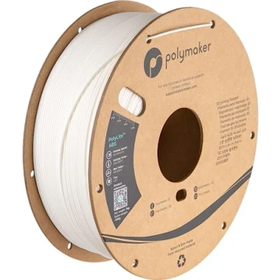 Afbeelding van Polymaker PE01002 PolyLite Filament ABS kunststof Geurarm 1.75 mm 1000 g Wit 1 stuk(s)
