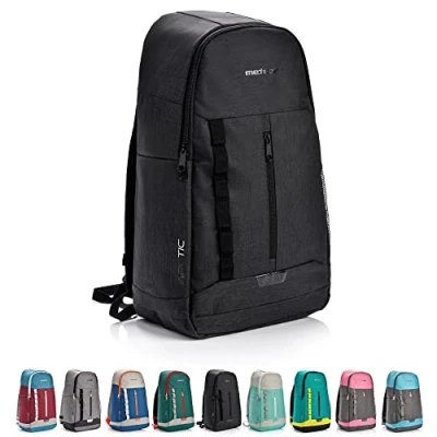 Afbeelding van Meteor koelrugzak 10 en 20 liter voor picknick, camping of op reis turquoise/roze