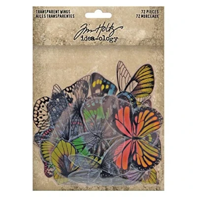 Afbeelding van Tim Holtz Idea ology Transparent Wings (72pcs) (TH93785)