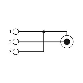 Afbeelding van 3P XLR PLUG MANNELIJK NAAR VROUWELIJKE RCA (CAA11)