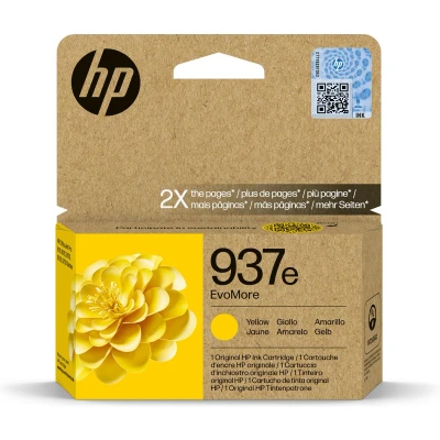 Afbeelding van 937e EvoMore Yellow Original Ink Cartridge