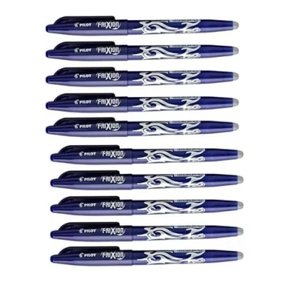 Afbeelding van Pilot Frixion Balpen, uitwisbaar, blauw, 10 stuks