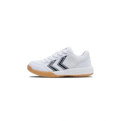 Afbeelding van Hummel Multiplay FLEX LC Tennisschoenen voor alle ondergronden kinderen, Maat: 39, White black Kunststof/ textiel