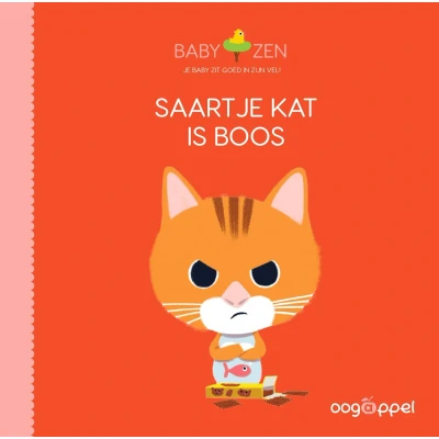 Afbeelding van Baby Zen Saartje Kat is boos