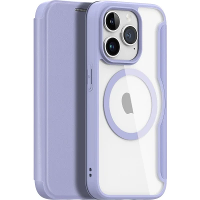 Afbeelding van Dux Ducis Hoesje geschikt voor iPhone 15 Pro Skin x serie Paars