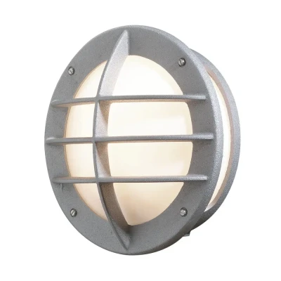Afbeelding van Konstsmide Oden 515 312 Buitenlamp (wand) Spaarlamp, LED E27 60 W Zilver