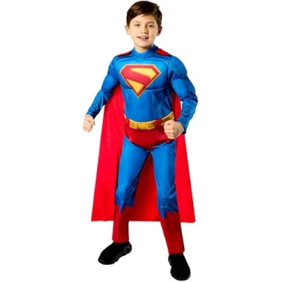 Afbeelding van Rubies Costume de super héros DC Deluxe pour enfant Taille 9 10 ans