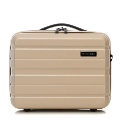 Afbeelding van WITTCHEN COMODO Line Cosmetische Reiskoffer Toilettas ABS, Beige, koffer