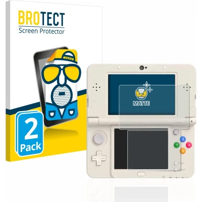 Afbeelding van BROTECT Antireflecterende schermbeschermer mat (DSi XL), Andere spelaccessoires, Grijs