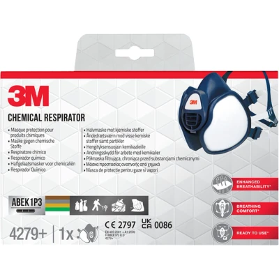 Afbeelding van Masker 3M chemische stoffen FFABEK1 P3 D filters