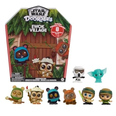 Image de Figurines A Collectionner Star Wars Coffret Collector Ewok 8 Exclusives, Partir De 5 Ans