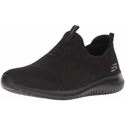 Afbeelding van Skechers Ultra Flex First Take Sportschoenen, slip on, dames, Zwart Bbk
