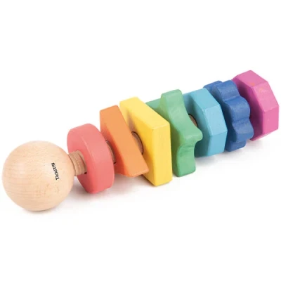 Afbeelding van Tickit vormen twister regenboog 8 delig