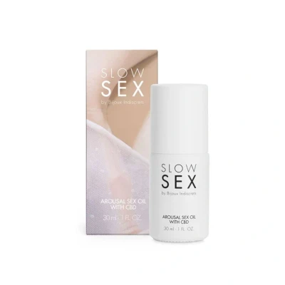 Afbeelding van Bijoux Indiscrets SLOW Sex Arousal Oil met CBD GRATIS TOY bij iedere bestelling v.a. 40,