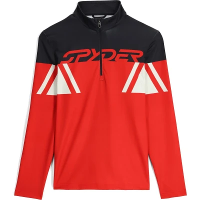 Afbeelding van Spyder Podium Sweatshirt Met Halve Rits Rood M Man