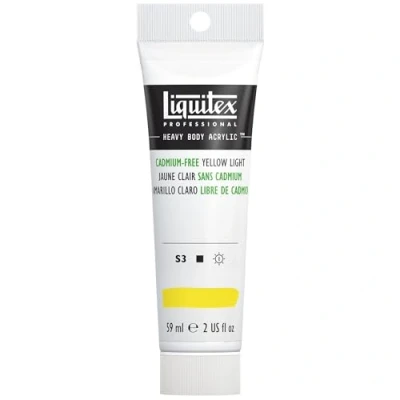 Afbeelding van Liquitex Professional Heavy Body Acryl 59 ml Lichtgeel Cadmiumvrij Serie 3