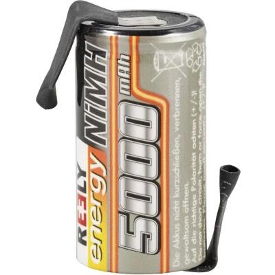 Afbeelding van Reely Accucel NiMH Sub C 1.2 V 5000 mAh Met soldeerlip