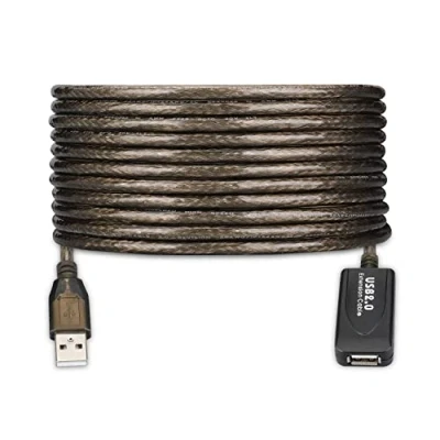 Afbeelding van Verlengkabel USB Ewent EW1023 20 m Zwart