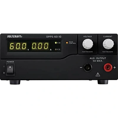 Afbeelding van VOLTCRAFT DPPS 60 10 Labvoeding, regelbaar 1 V/DC 0 A 600 W USB Programmeerbaar Aantal uitgangen: x