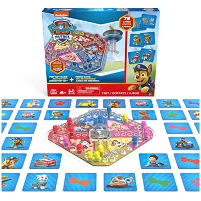 Afbeelding van Paw Patrol Memo En PopUp Spel 2 Pack