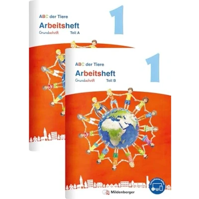Afbeelding van ABC der Tiere 1 Neubearbeitung Arbeitsheft Grundschrift, Teil A und B