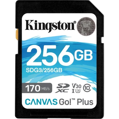 Afbeelding van Kingston Canvas Go Plus 256GB SDXC