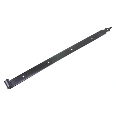 Afbeelding van Plaatduimheng Rustica Zwart Gelakt 80cm 16mm Duim