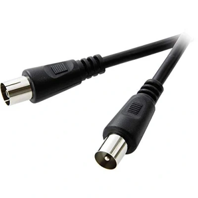 Afbeelding van SpeaKa Professional Antenne Aansluitkabel [1x Antennestekker 75 Ω 1x Antennebus Ω] 1.50 m dB Zwart
