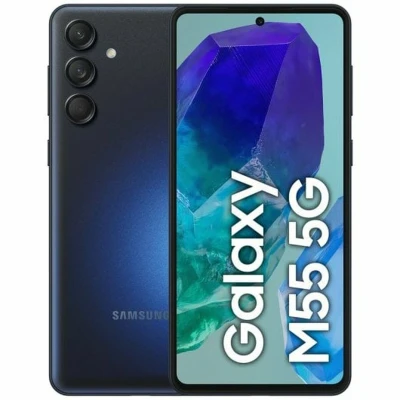 Afbeelding van Samsung Galaxy M55 5G 256GB Blauw met Proximus abonnement 150 minuten + 5000 MB 4G