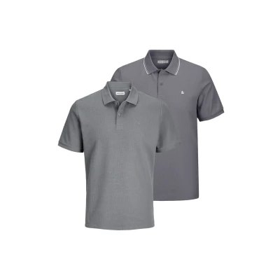 Afbeelding van Jack &amp; Jones Heren poloshirt 2 pack Austin