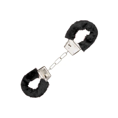 Afbeelding van CalExotics Playful Furry Cuffs Bondage / SM Zwart