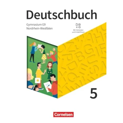 Afbeelding van Deutschbuch Gymnasium Nordrhein Westfalen 5. Schuljahr Schülerbuch