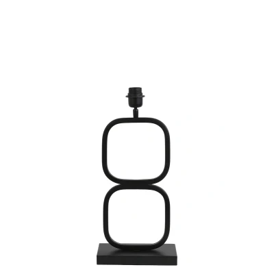 Afbeelding van Light &amp; Living Lampvoet LUTIKA 23x11.5x46cm Zwart