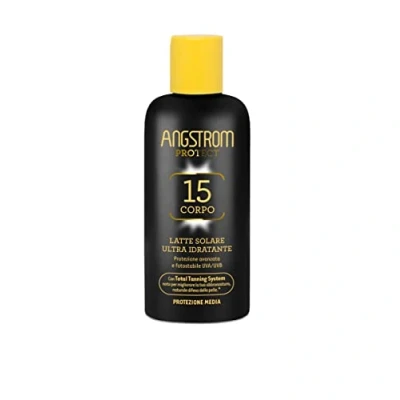 Afbeelding van Angstrom Protect Lait Solaire Corps SPF 15, Action Hydratante et Durable, Indiquée pour Peaux Sensibles, 200 ml