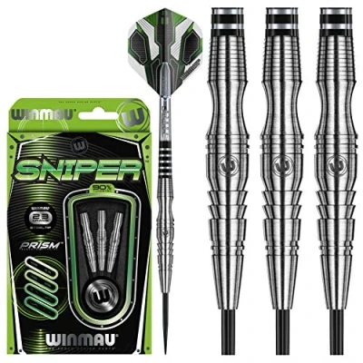 Afbeelding van WINMAU Sniper: Steeltip Tungsten Dartpijlen Professioneel 23g